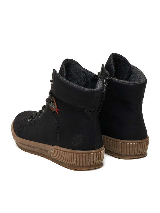 Rieker Rieker Botine N0730-00 Negru