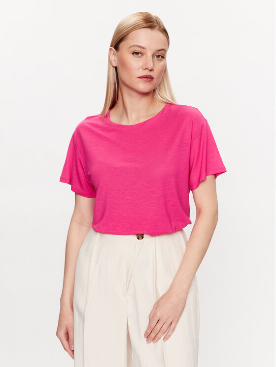 United Colors Of Benetton T-Shirt 3NLHE1AF9 Rosa Regular Fit | T-Shirts