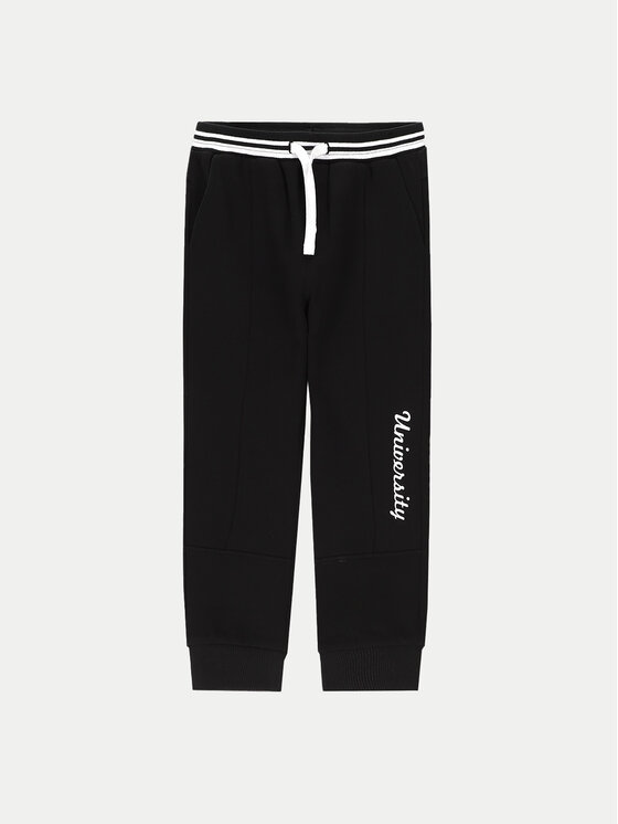 Coccodrillo Coccodrillo Jogginghose ZC4120201ABK Schwarz Regular Fit