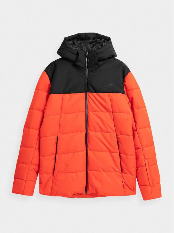 4F 4F Skijaška jakna 4FAW23TTJAM307 Crvena Regular Fit