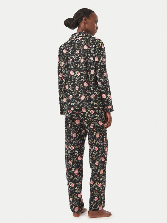 LAUREN RALPH LAUREN LAUREN RALPH LAUREN Πιτζάμα ILN92524 Μαύρο Regular Fit