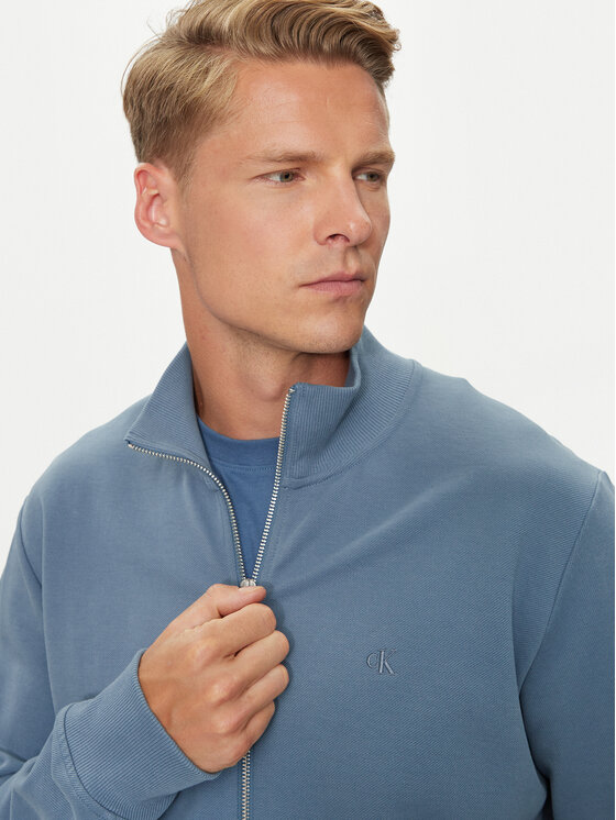 Calvin Klein Jeans Calvin Klein Jeans Μπλούζα Textured J30J326620 Μπλε Regular Fit
