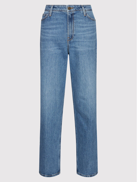 Lee Lee Jeans hlače Wide L31ZMWMQ 112139891 Modra Regular Fit