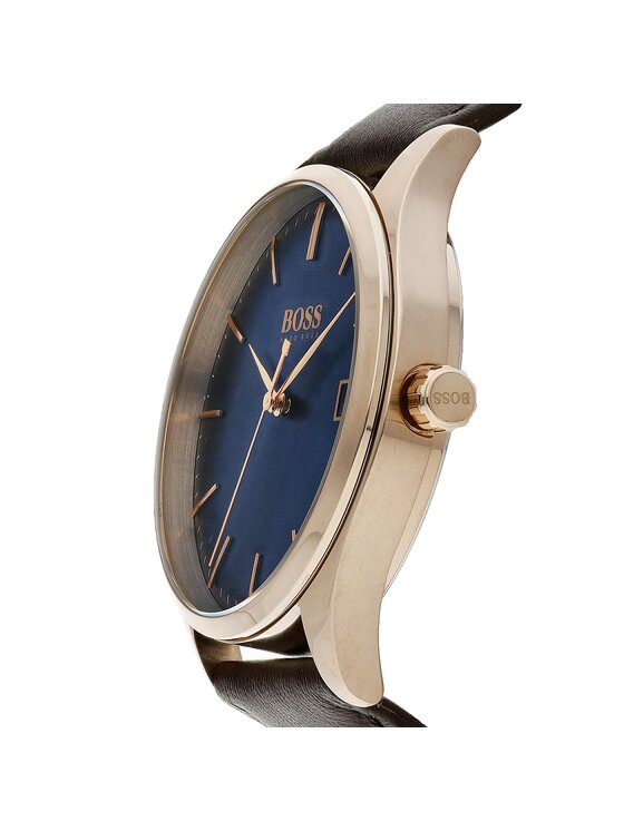 BOSS Boss Годинник Commissioner 1513832 Коричневий