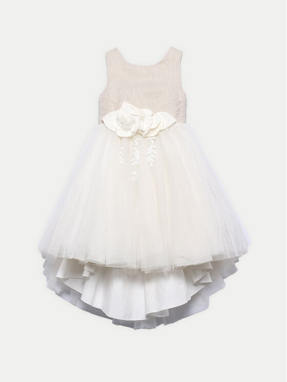 Abel & Lula Abel & Lula Elegantne kleit 5032 Beež Regular Fit