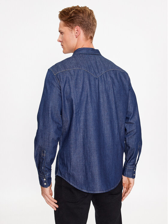 Levi's® Levi's® Ing Barstow Western Standard 85744-0000 Sötétkék Standard Fit