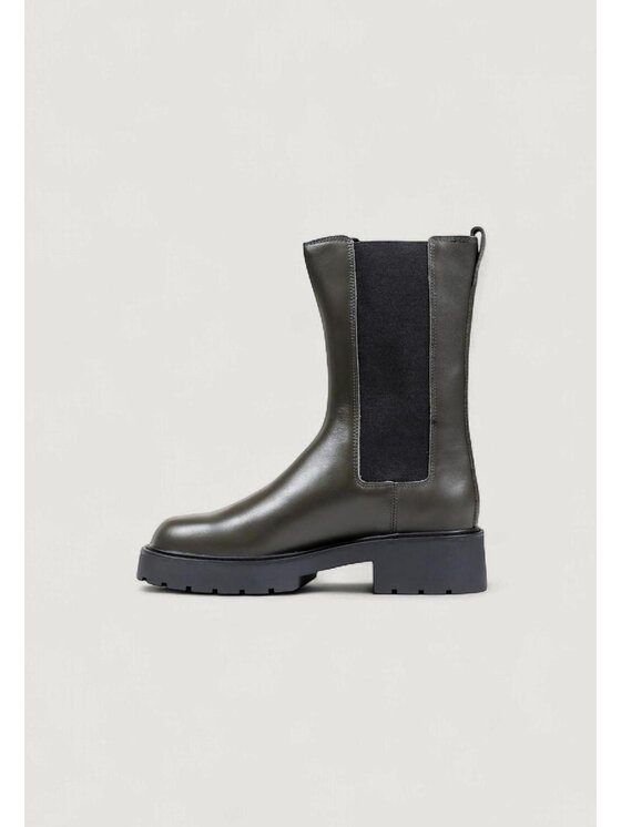 Calvin Klein Jeans Calvin Klein Jeans Μποτάκια CHUNKY HIGH CHELSEA Γκρι