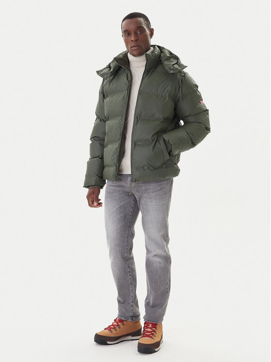 Hunter Hunter Зимова куртка Wiley HARM0021252 Зелений Regular Fit
