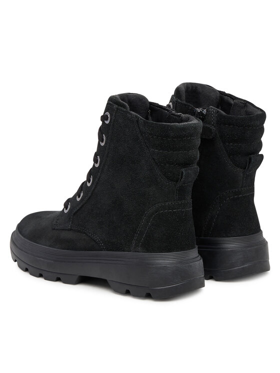 Geox Geox Čizme J Kiddartah Wpf J56NDA 00022 C9999 S Crna
