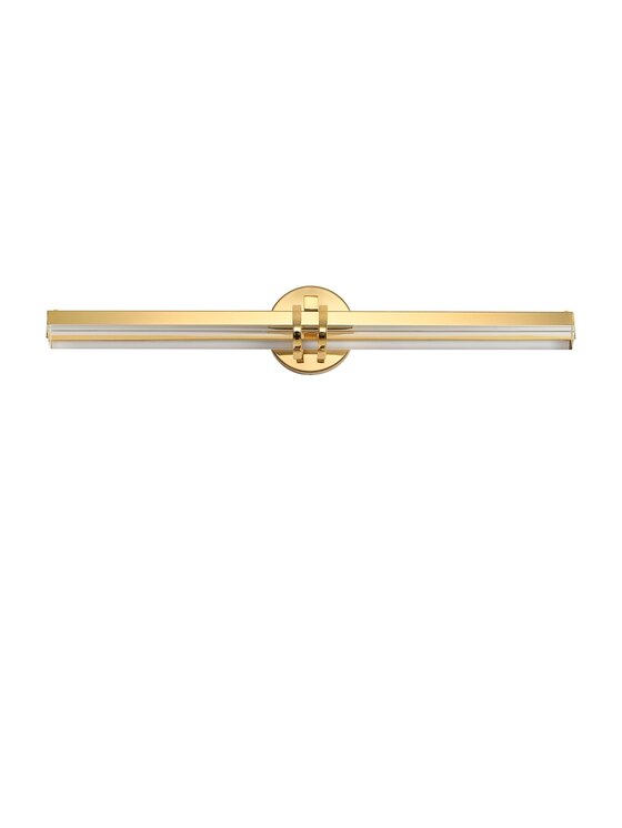 MIAhome MIAhome Lampa ścienna kinkiet LOVELY LED złota 58 cm Złoty