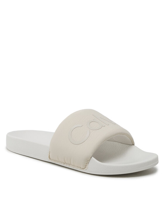 Calvin Klein Calvin Klein Plätud Pool Slide Txt HM0HM00962 Ekrüüvärv