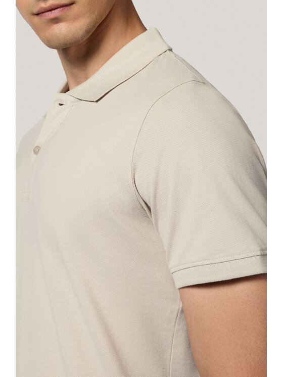Próchnik Próchnik Polo PM5 PO073125000021 Beżowy Regular Fit