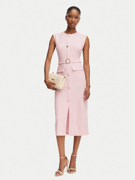 Rinascimento Rinascimento Coctailkleid CFC0020278002 Hellrosa Slim Fit
