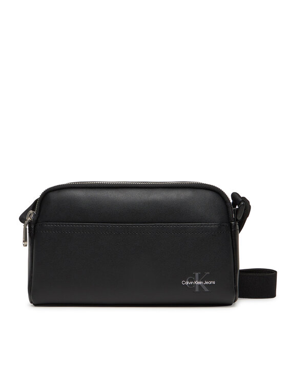 Calvin Klein Jeans Calvin Klein Jeans Crossover torbica Mono Logo Camera Bag 22 LV04G3015G Crna