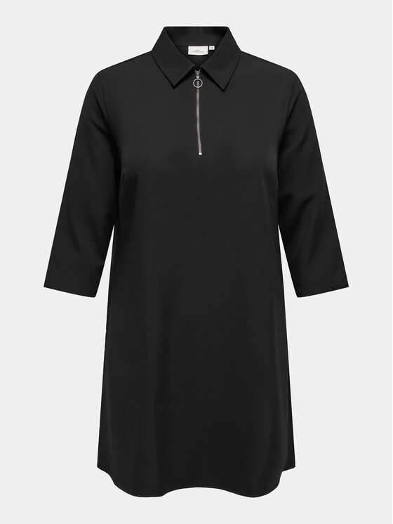 ONLY Carmakoma ONLY Carmakoma Φόρεμα καθημερινό 15302863 Μαύρο Regular Fit