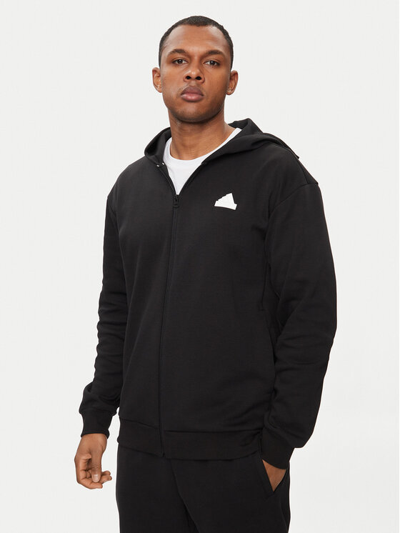 adidas adidas Μπλούζα Future Icons IN3305 Μαύρο Relaxed Fit