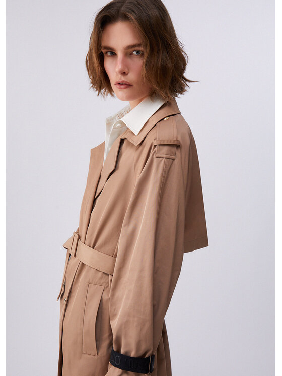 Liu Jo Liu Jo Trench TA6146T2904C3968 Marrone Loose Fit