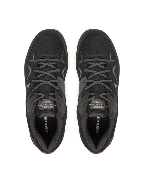 Merrell Merrell Trekkingi Yakota 3 J038429 Czarny