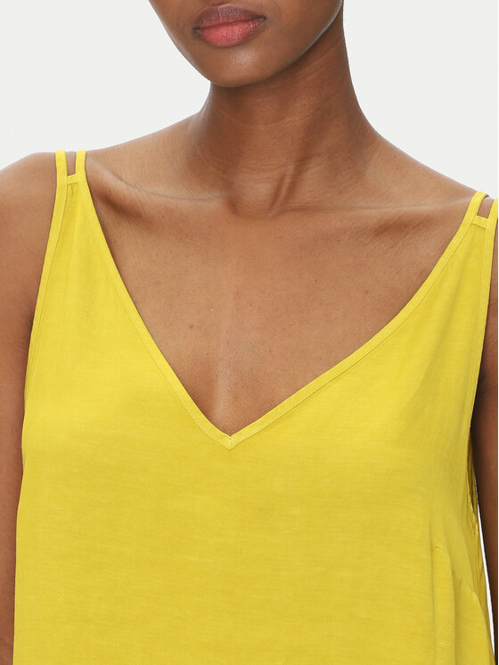 ViCOLO ViCOLO Лятна рокля TD0758 Жълт Regular Fit
