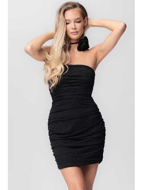 Aurora Aurora Abito da sera Rita Sparkling Nero Feminine Fit