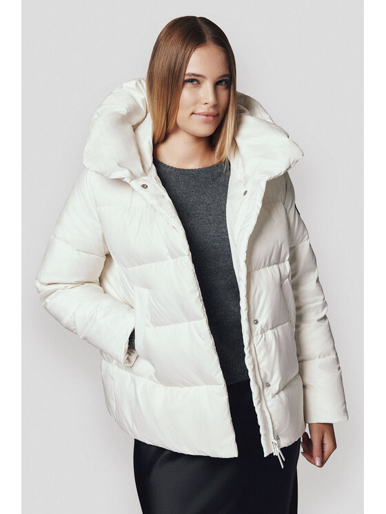 Lancerto Lancerto Kurtka puchowa Azura KU135224000001 Biały Regular Fit