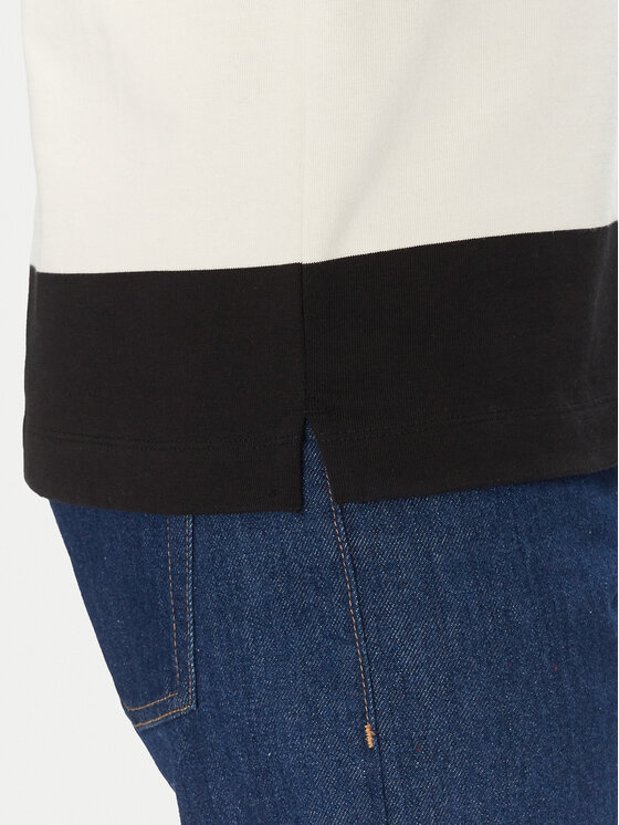 Pepe Jeans Pepe Jeans Тениска с яка и копчета Brandon PM542230 Черен Regular Fit