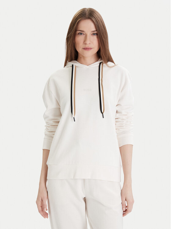 BOSS Boss Mikina CP Stripe 50524760 Écru Regular Fit