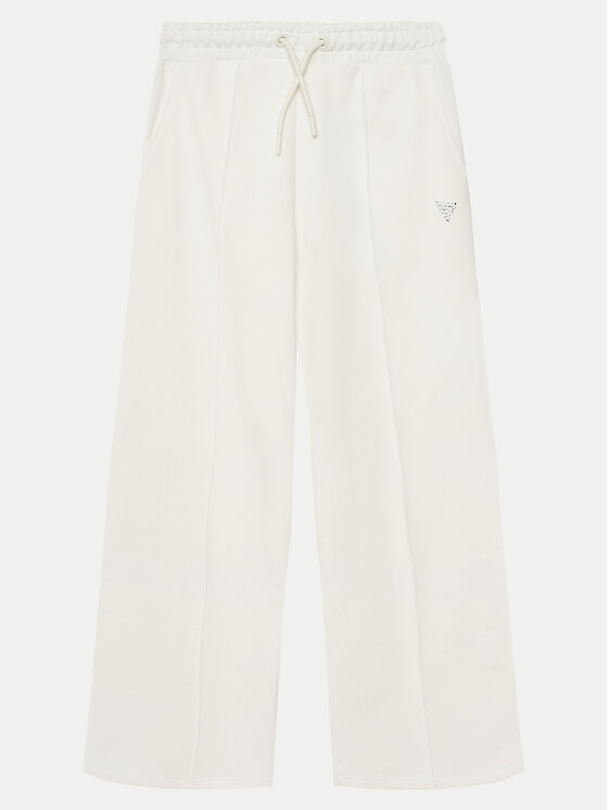 Guess Pantaloni da tuta J5GQ11 KCRP0 Bianco Relaxed Fit, taglia : 12Y