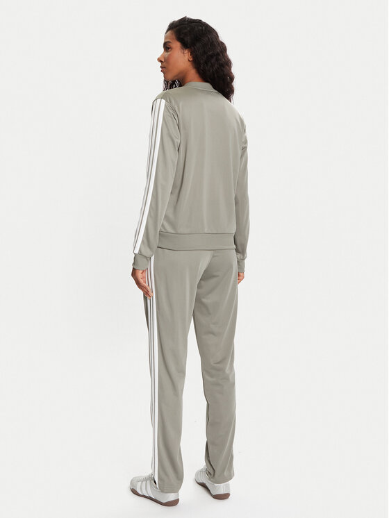 adidas adidas Tepláková souprava Essentials 3-Stripes JX0509 Zelená Regular Fit
