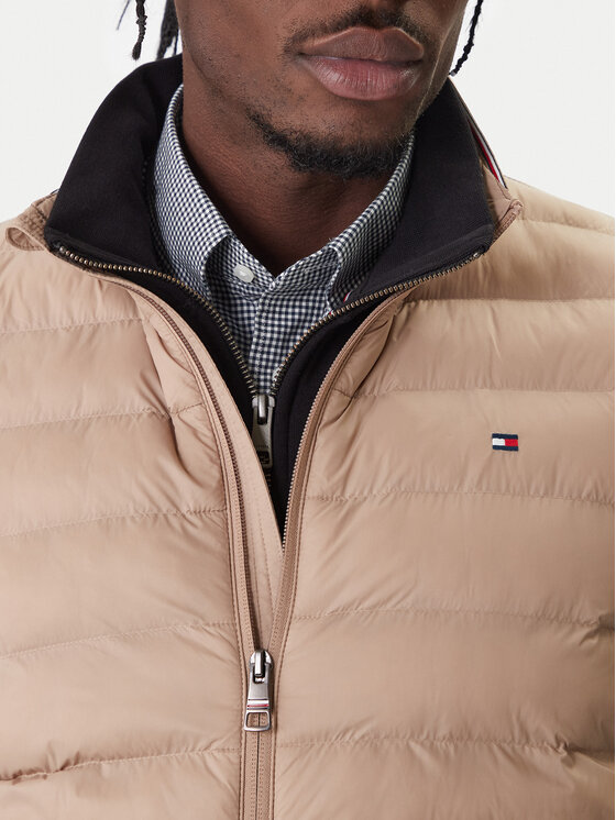 Tommy Hilfiger Tommy Hilfiger Liemenė MW0MW37677 Smėlio Regular Fit