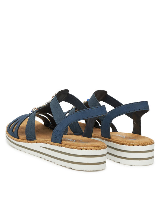 Rieker Rieker Sandalen V0649-14 Dunkelblau