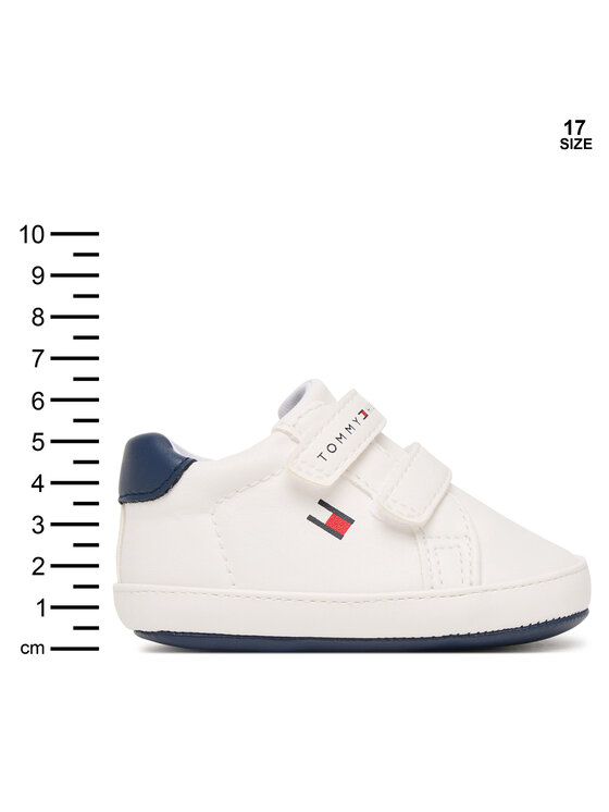 Tommy Hilfiger Tommy Hilfiger Superge Low Cut Velcro T0B9-34328-1582 Bela