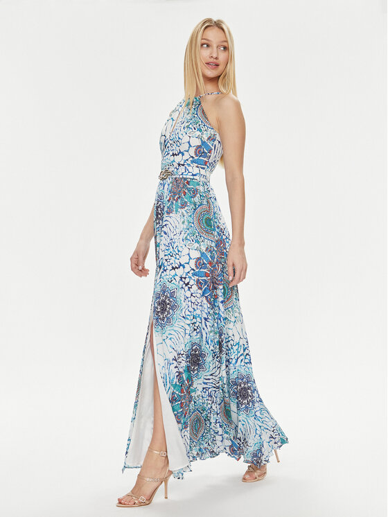 Marciano Guess Marciano Guess Rochie de vară 4GGK14 9739Z Albastru Regular Fit