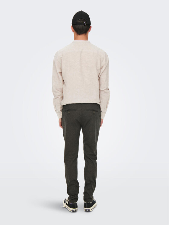 Only & Sons Only & Sons Chinosy 22022911 Szary Tapered Fit