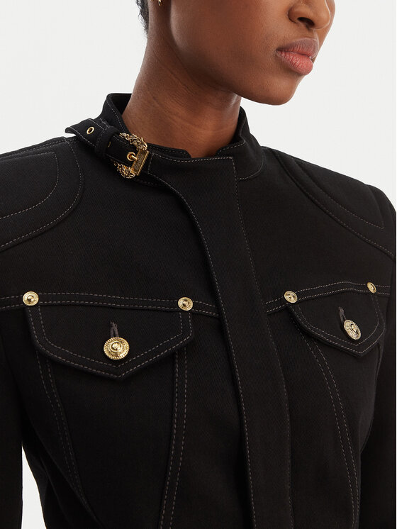 Versace Jeans Couture Versace Jeans Couture Übergangsjacke 80HAS458 DT037 Schwarz Slim Fit