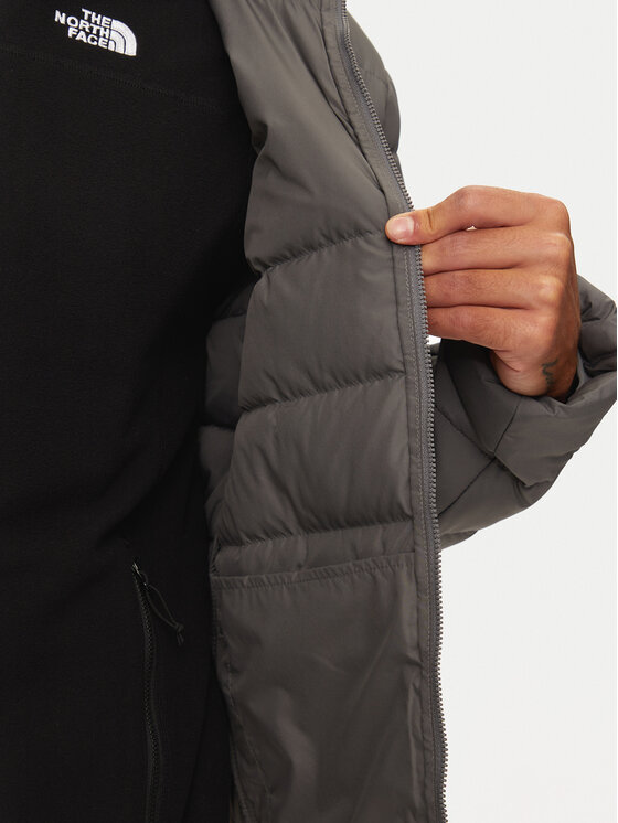 The North Face The North Face Kurtka puchowa Aconcaqua NF0A84HZ Szary Regular Fit