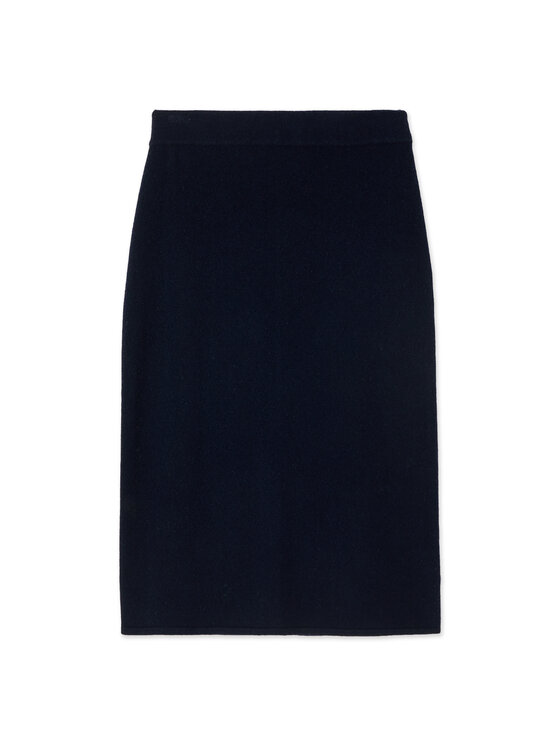 Oltre Oltre Spódnica midi 1603E000053N034 Niebieski Regular Fit