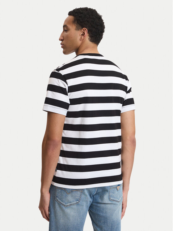 Guess Jeans Guess Jeans T-Shirt M4YI84 K9XF1 Μαύρο Regular Fit