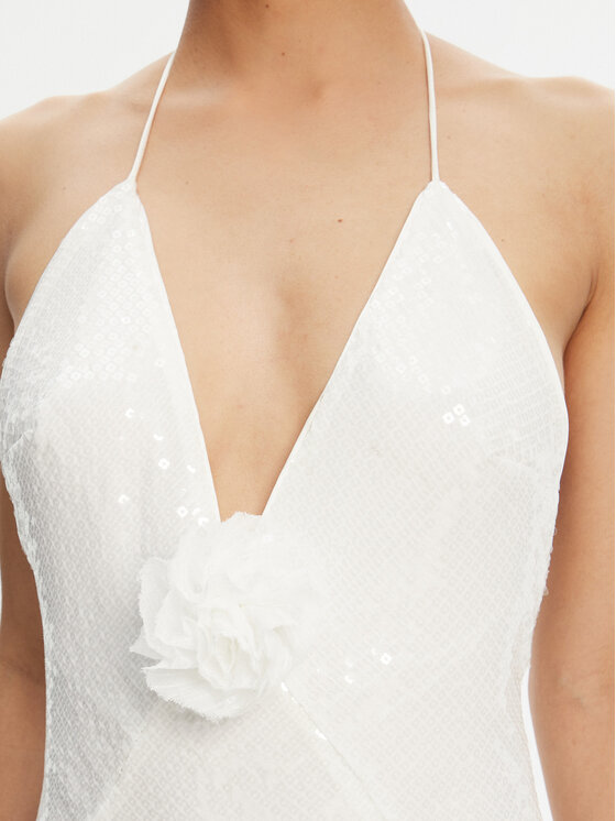 Bardot Bardot Večerní šaty Aradia 59278DB5 Bílá Regular Fit