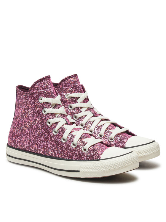 Converse Converse Tenisice Chuck Taylor All Star Glitter Hi A11137C Ružičasta