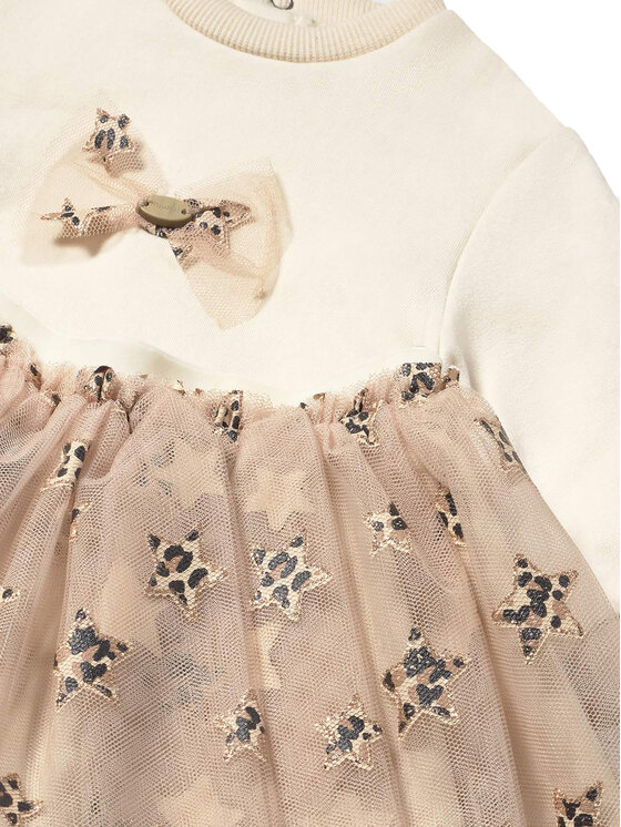 Mayoral Mayoral Completo felpa e gonnellina 2834 Beige Regular Fit