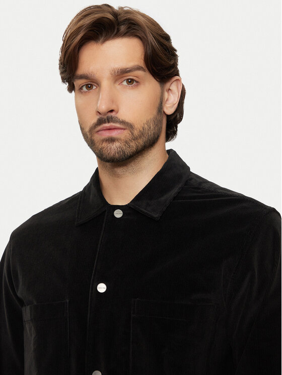 Calvin Klein Calvin Klein Πουκάμισο K10K113619 Μαύρο Overshirt Fit