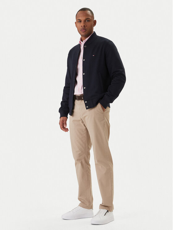 Tommy Hilfiger Tommy Hilfiger Kurtka bomber Essential MW0MW42470 Granatowy Regular Fit