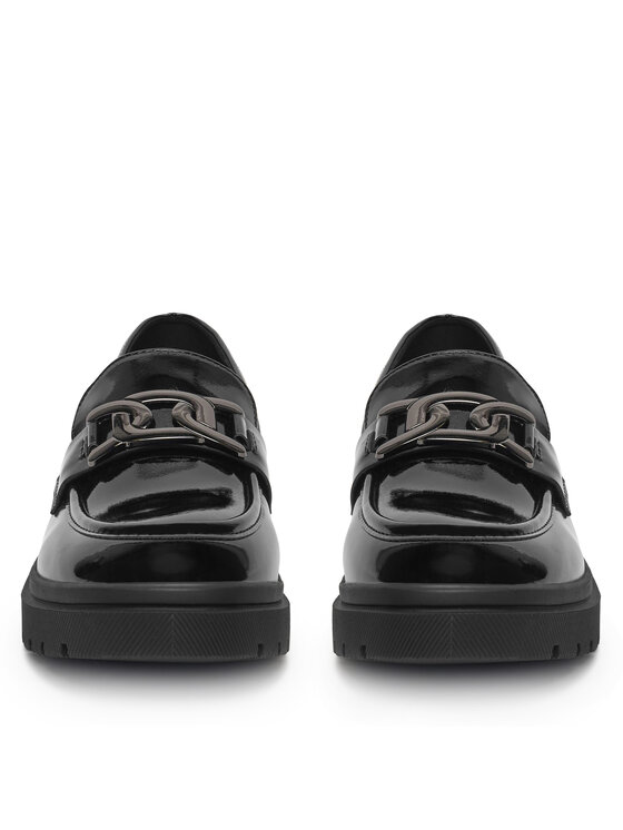 DeeZee DeeZee Loafersy LZ24-01 Czarny