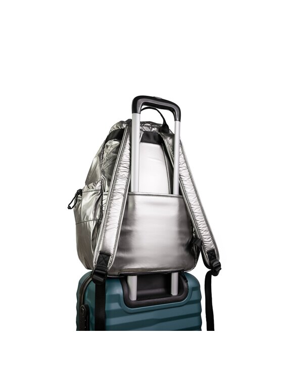 Himawari Himawari Plecak No. 61 Silver Srebrny