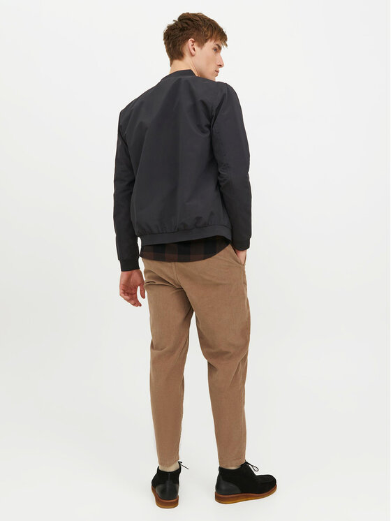 Jack&Jones Jack&Jones Kurtka bomber Roy 12237749 Czarny Regular Fit