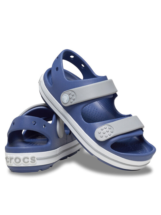 Crocs Crocs Sandały Crocband Cruiser Sandal Kids 209423 Szary