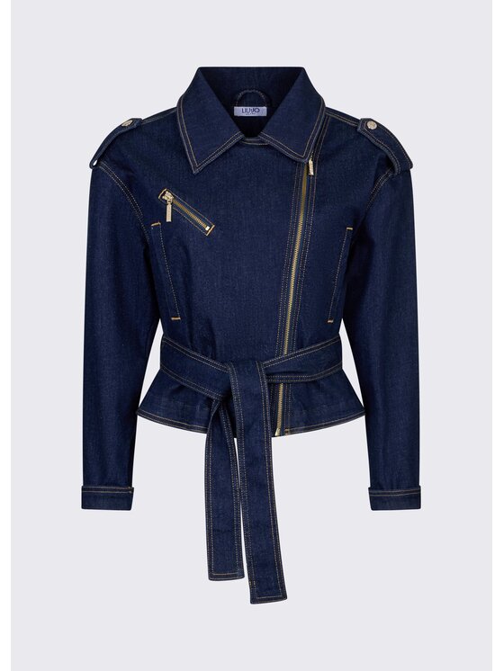 Liu Jo Liu Jo Giacca di jeans UA6095D492577000 Celeste Regular Fit