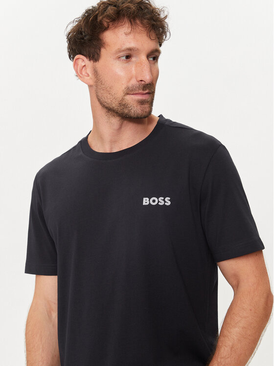 BOSS Boss T-shirt 50515620 Tamnoplava Regular Fit