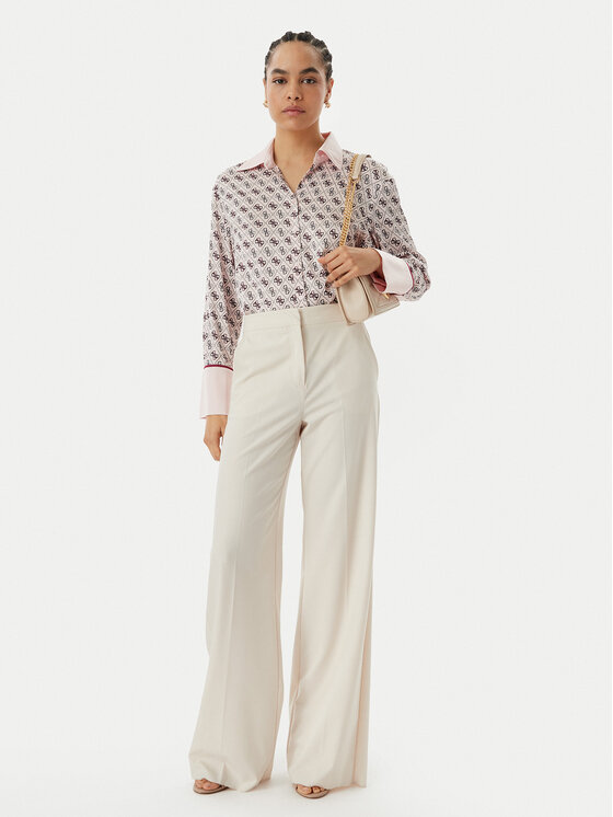 Guess Guess Сорочка W4YH47 WF1T2 Рожевий Regular Fit